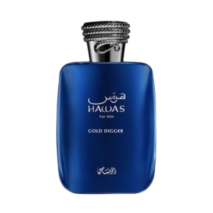 Rasasi Hawas Gold Digger EDP erkek parfümü şişesi - orijinal dekant 3, 5, 10, 30 ml